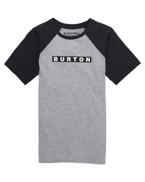 Burton Kids' Vault Short Sleeve T-Shirt - Gray Heather