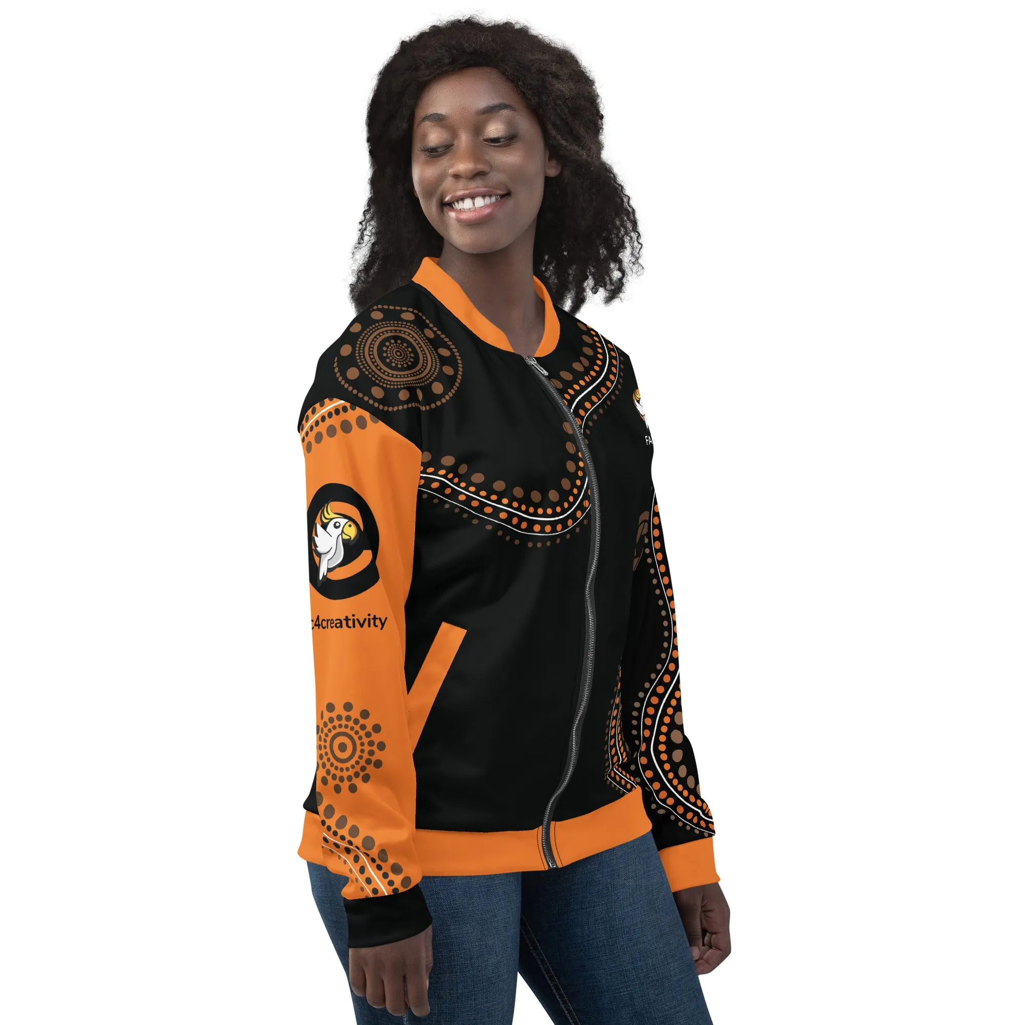 C4Creativity Custom Design Bomber Jacket