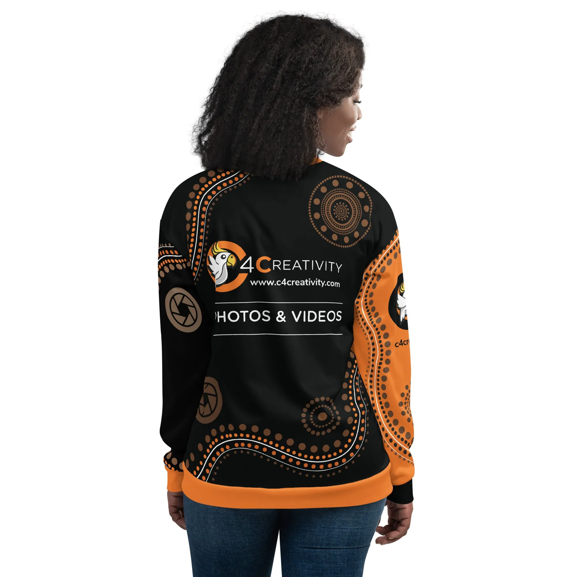 C4Creativity Custom Design Bomber Jacket
