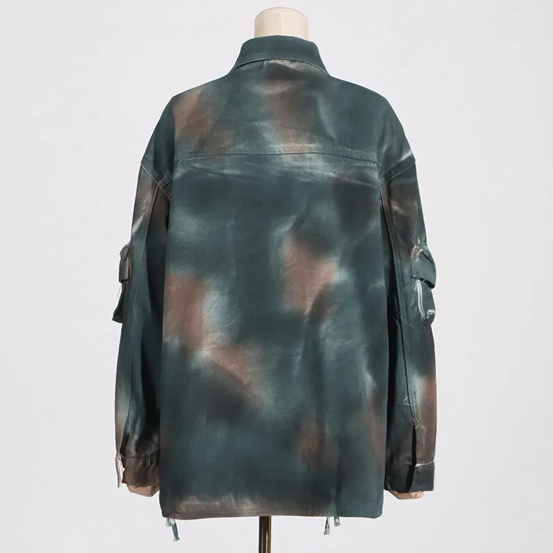 Camouflage Denim Jacket