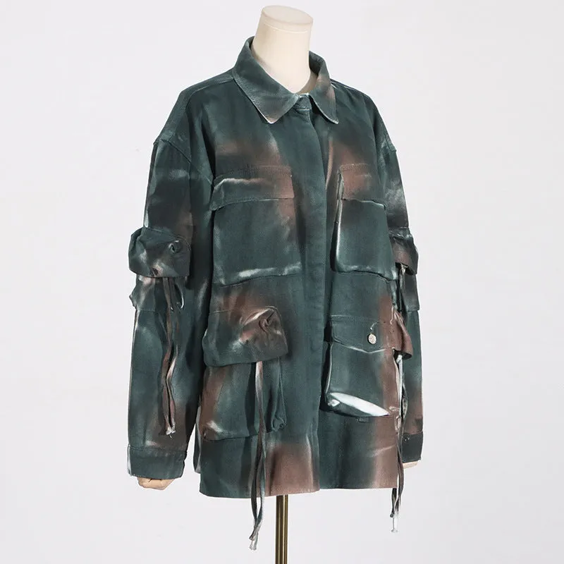 Camouflage Denim Jacket