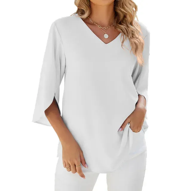 Cara | V-Neck Top