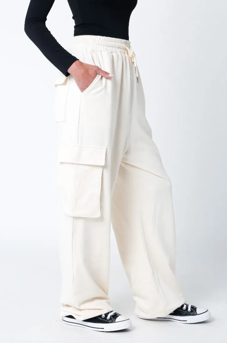 Cargo Drawstring Sweatpants