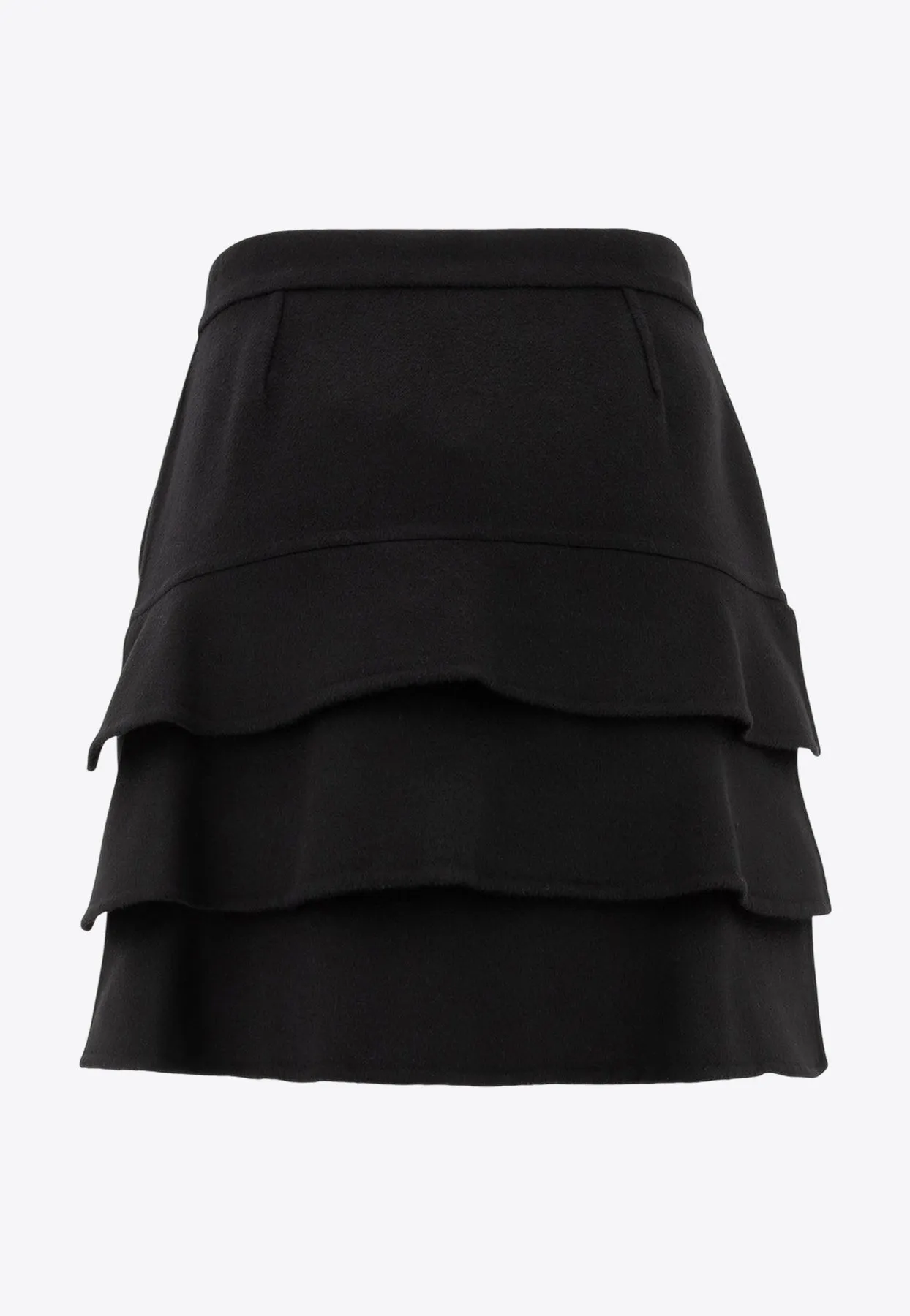 Caro Wool Mini Skirt