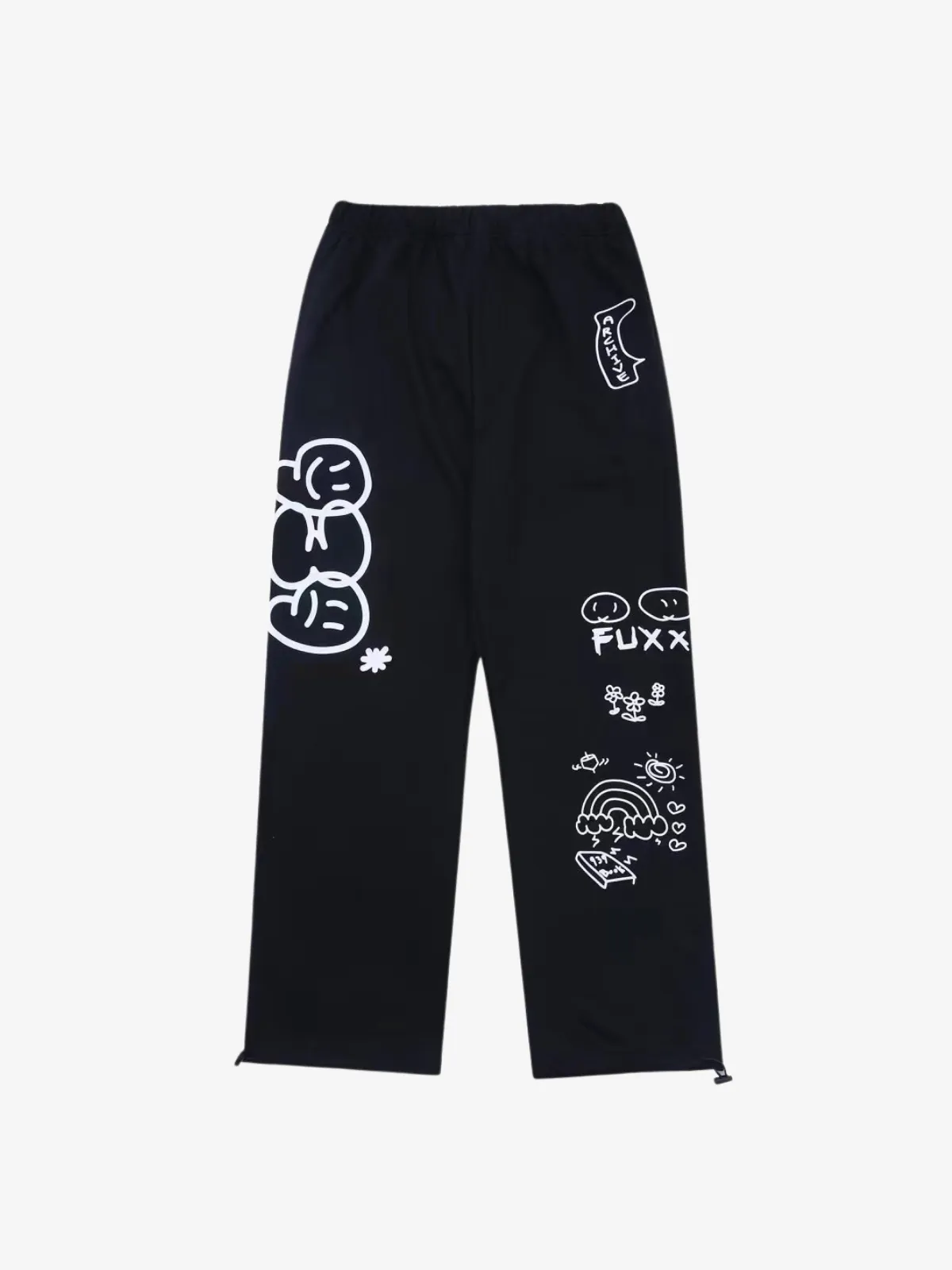 CARTOON LETTER SWEAT PANTS