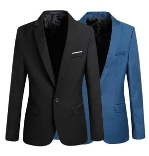 Casual Blazer Men Fashion Plus Size Business Slim Fit Jacket Suits Masculine Blazer Coat Button Suit Men Formal Suit jacket
