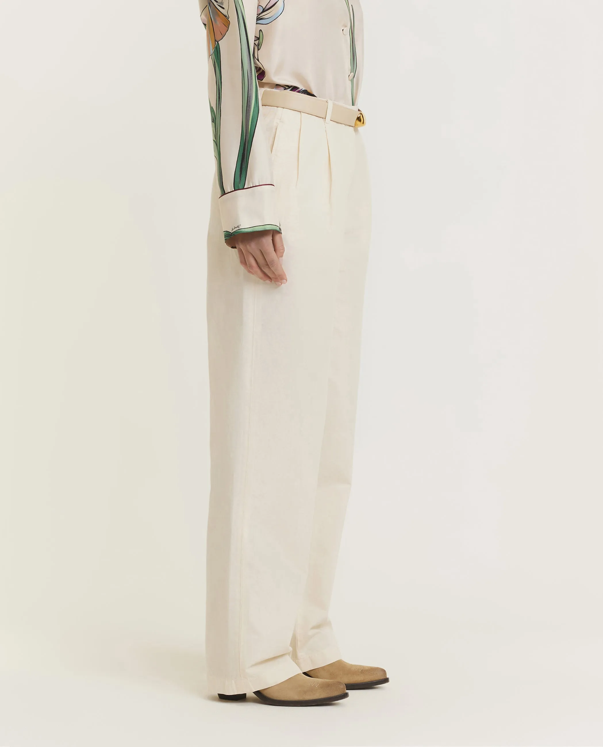 Cavalry Twill Broek - Ecru