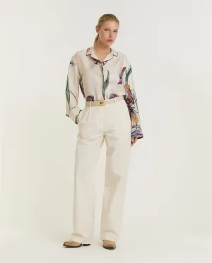 Cavalry Twill Broek - Ecru