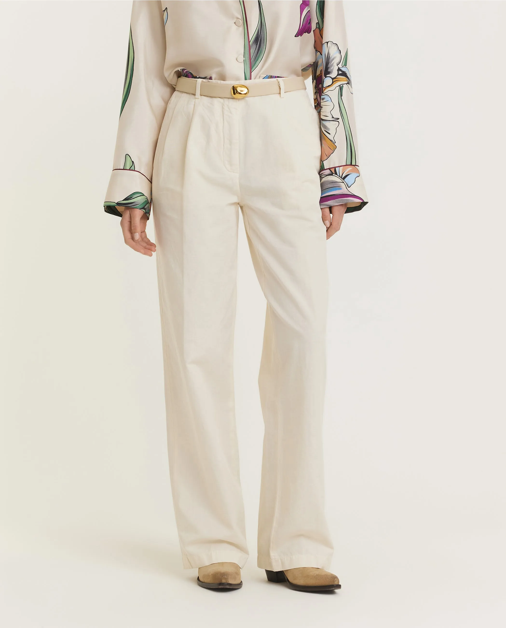 Cavalry Twill Broek - Ecru