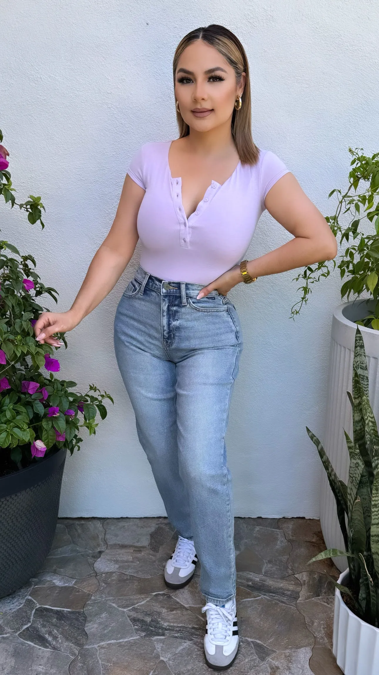 CELESTE LILAC BODYSUIT