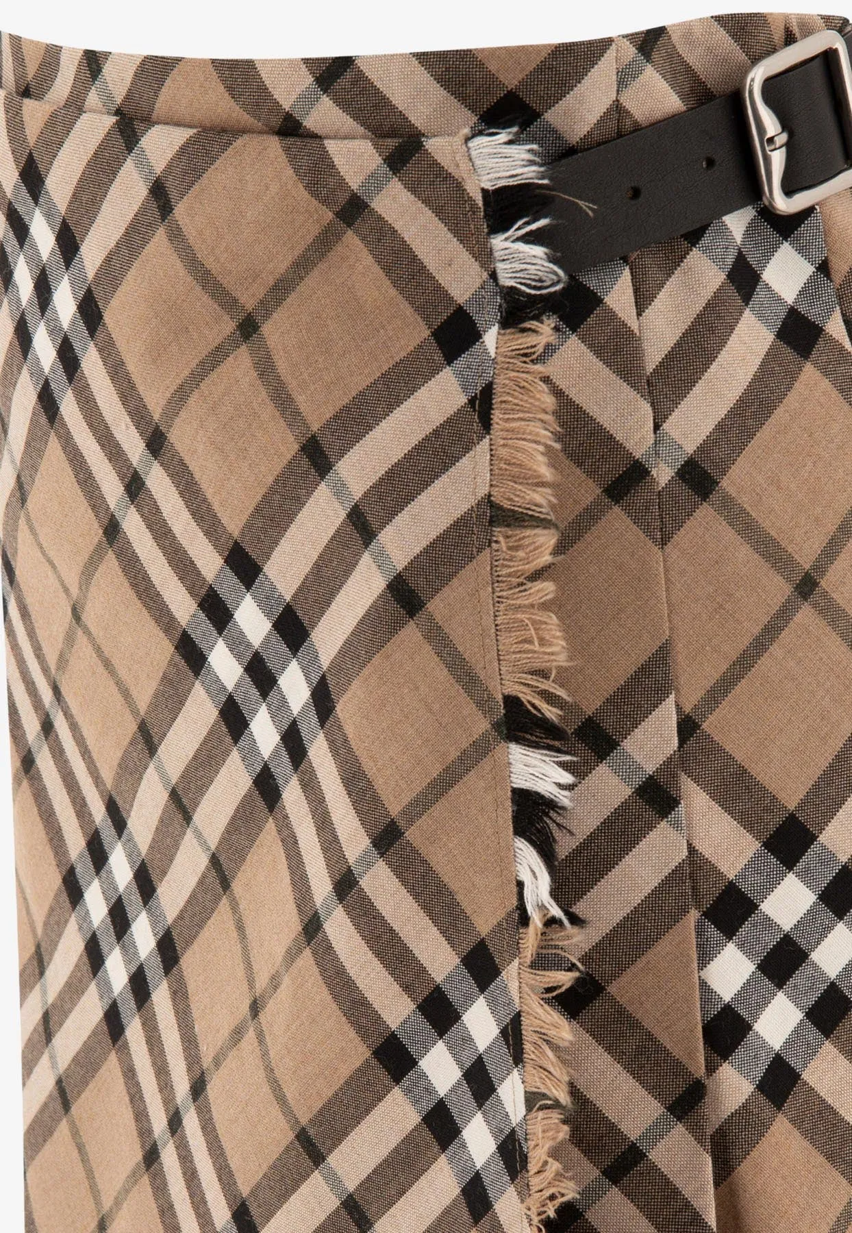 Check Pattern Mini Skirt