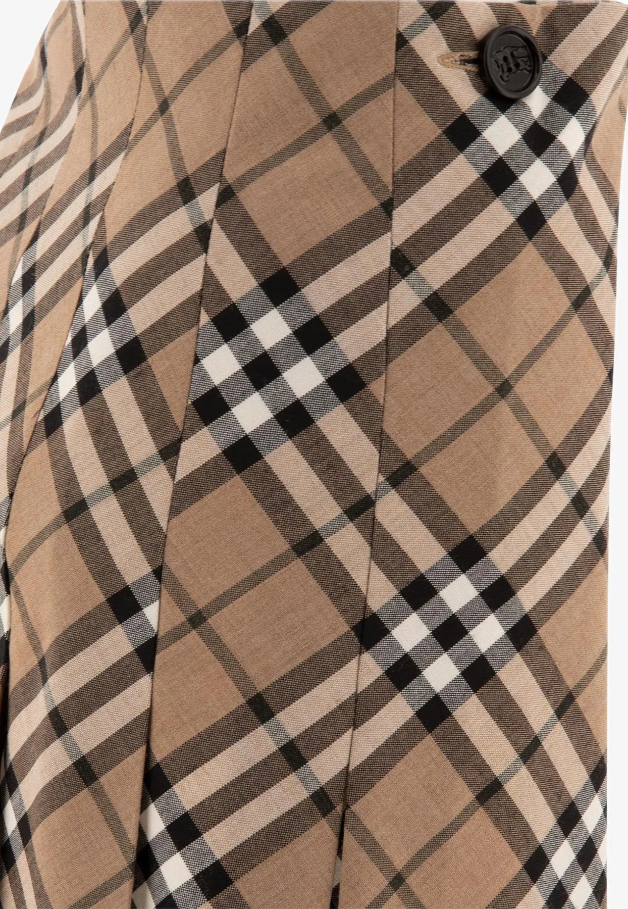 Check Pattern Mini Skirt