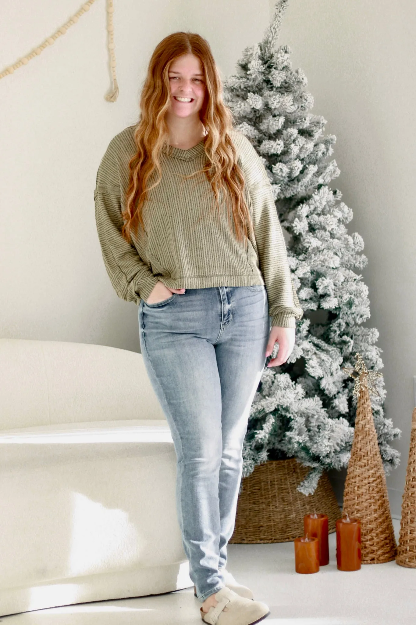 Christmas Market Top in Pine