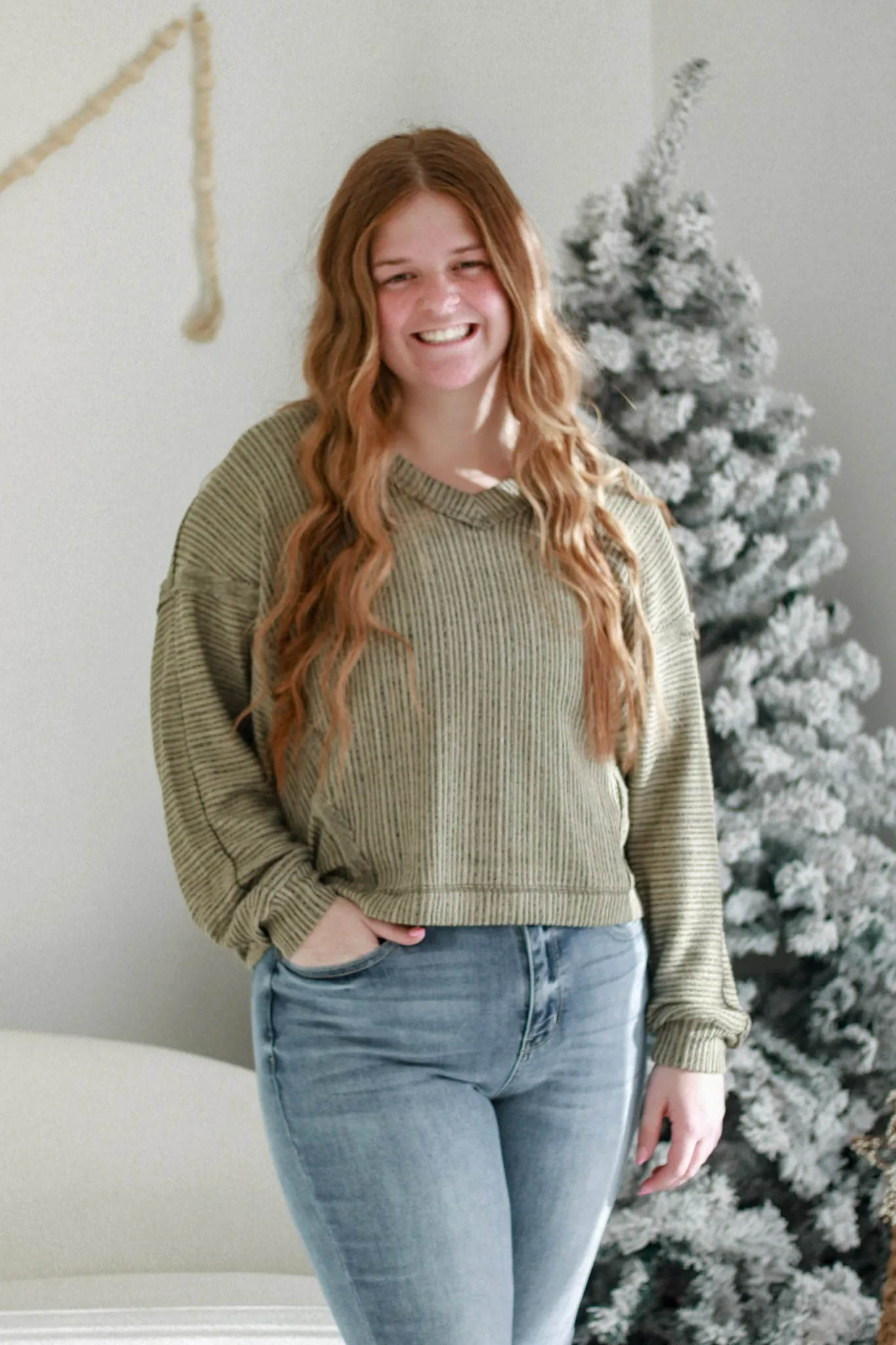 Christmas Market Top in Pine