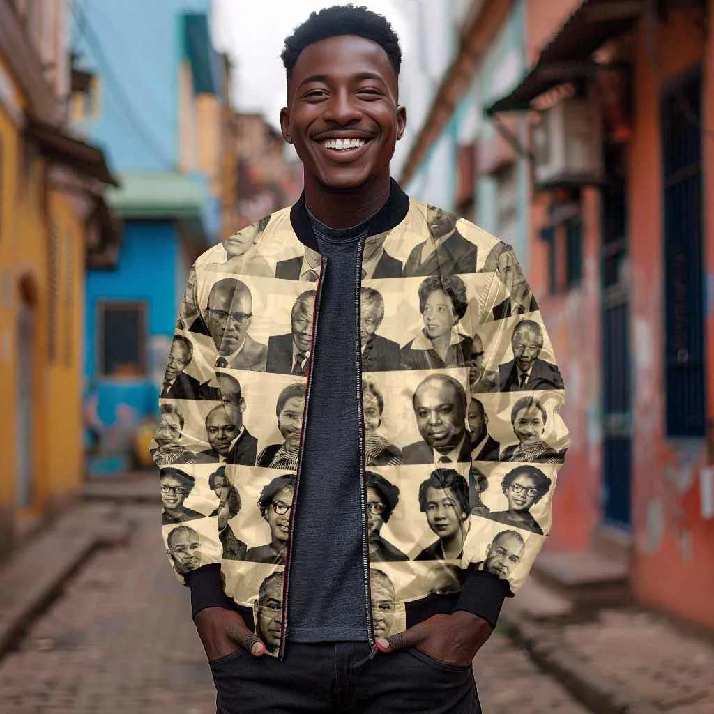Civil Rights Leaders Bomber Jacket African-American DT02