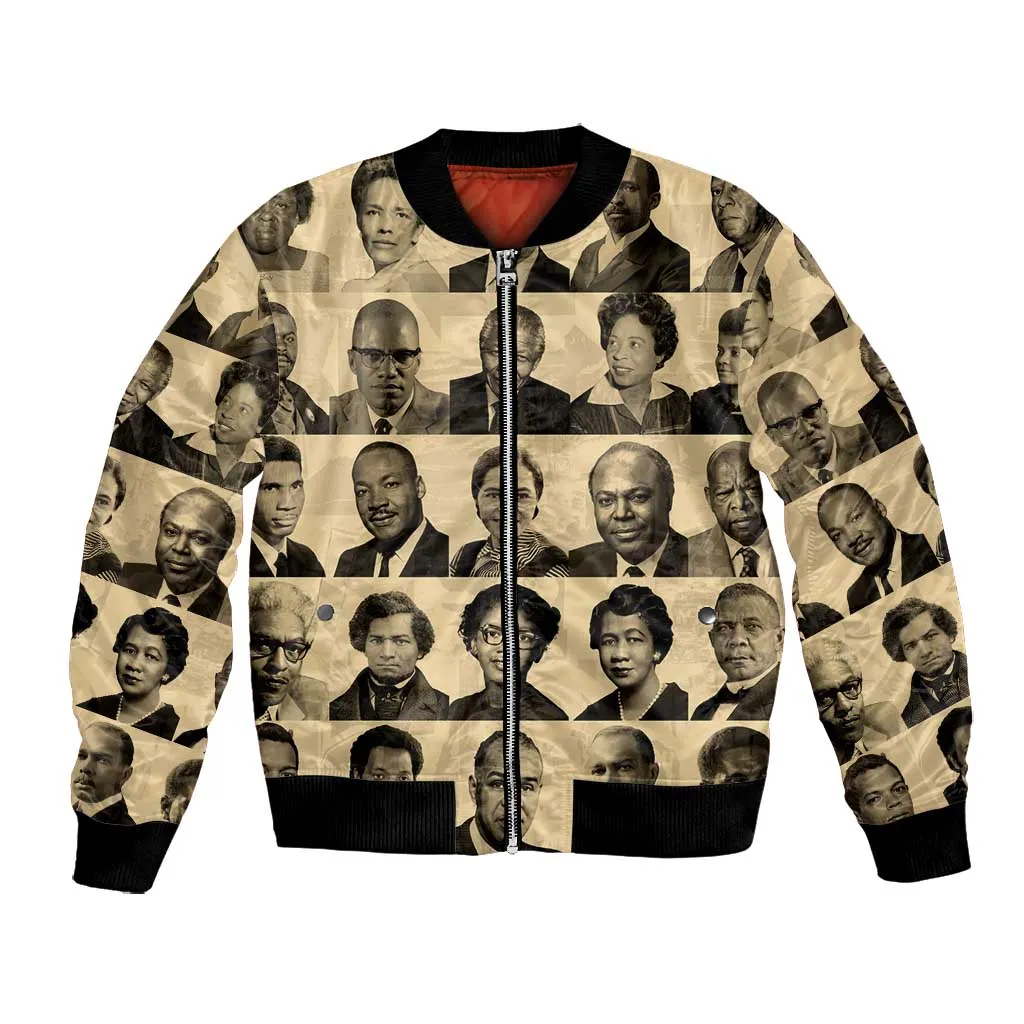 Civil Rights Leaders Bomber Jacket African-American DT02