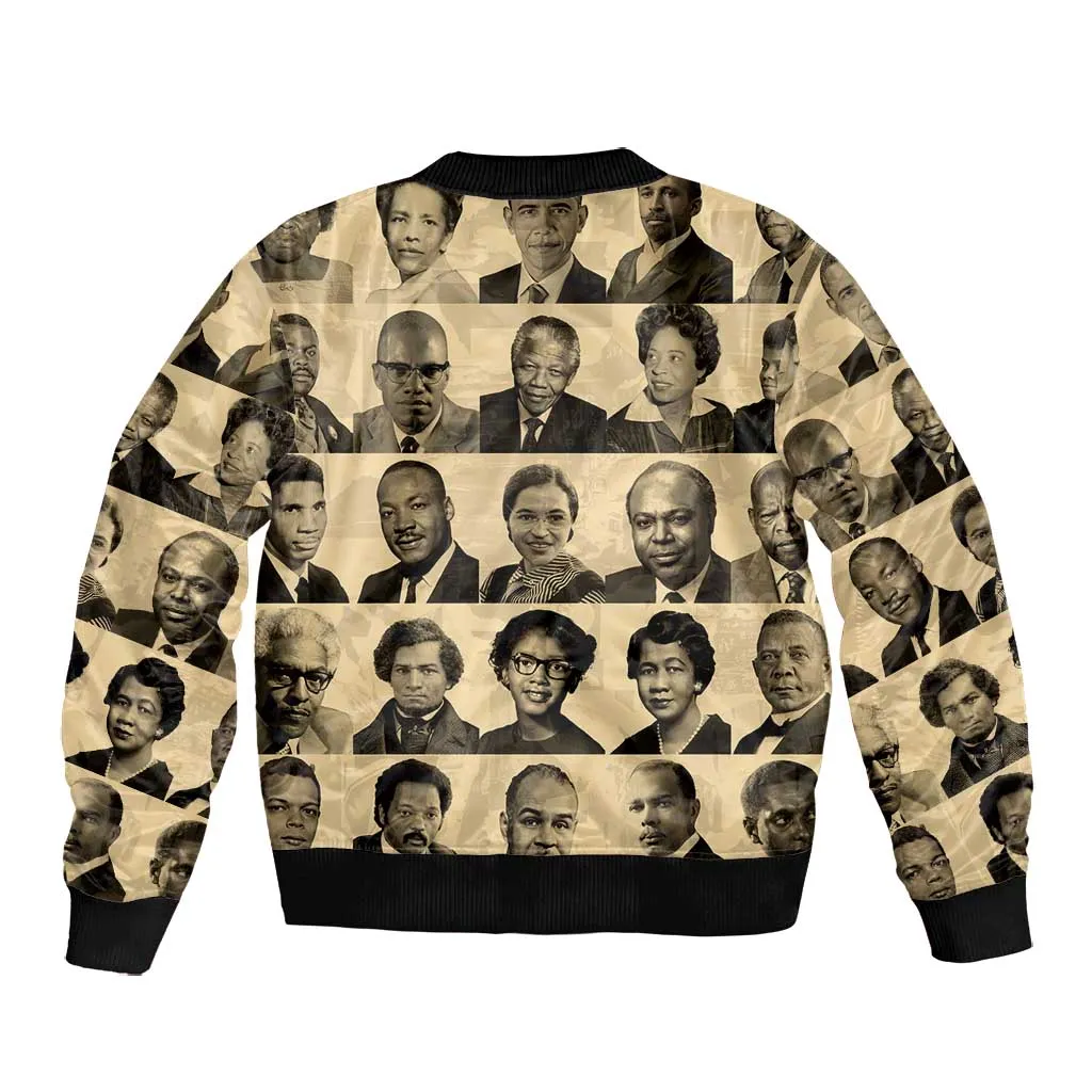 Civil Rights Leaders Bomber Jacket African-American DT02