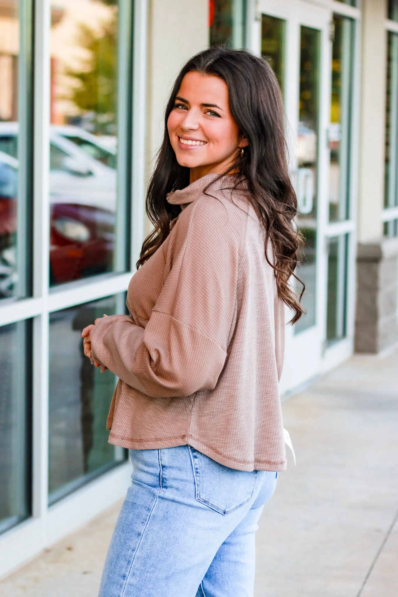 Cocoa Days Cropped Top