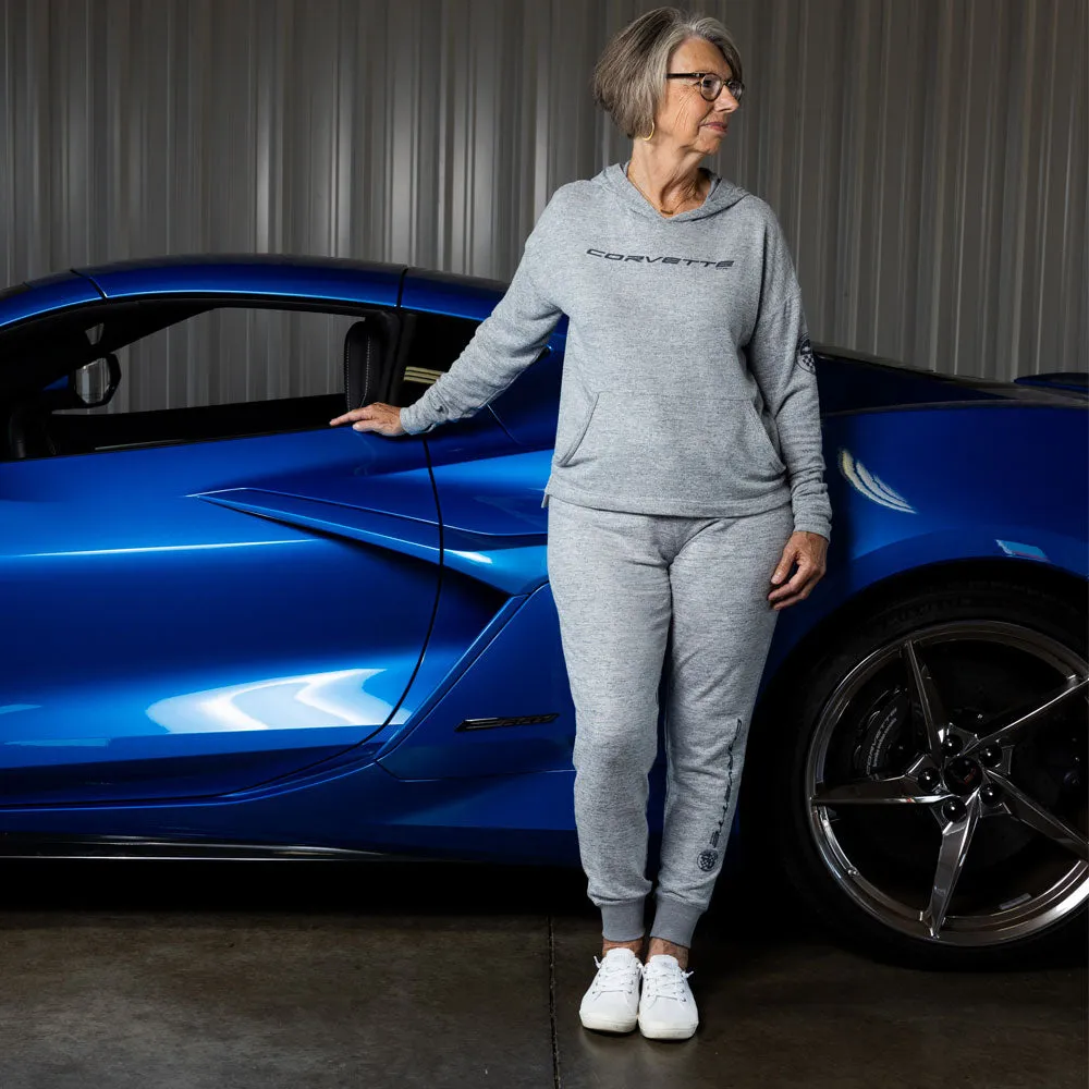 Corvette Ladies' Navy Lounge Jogger Pants