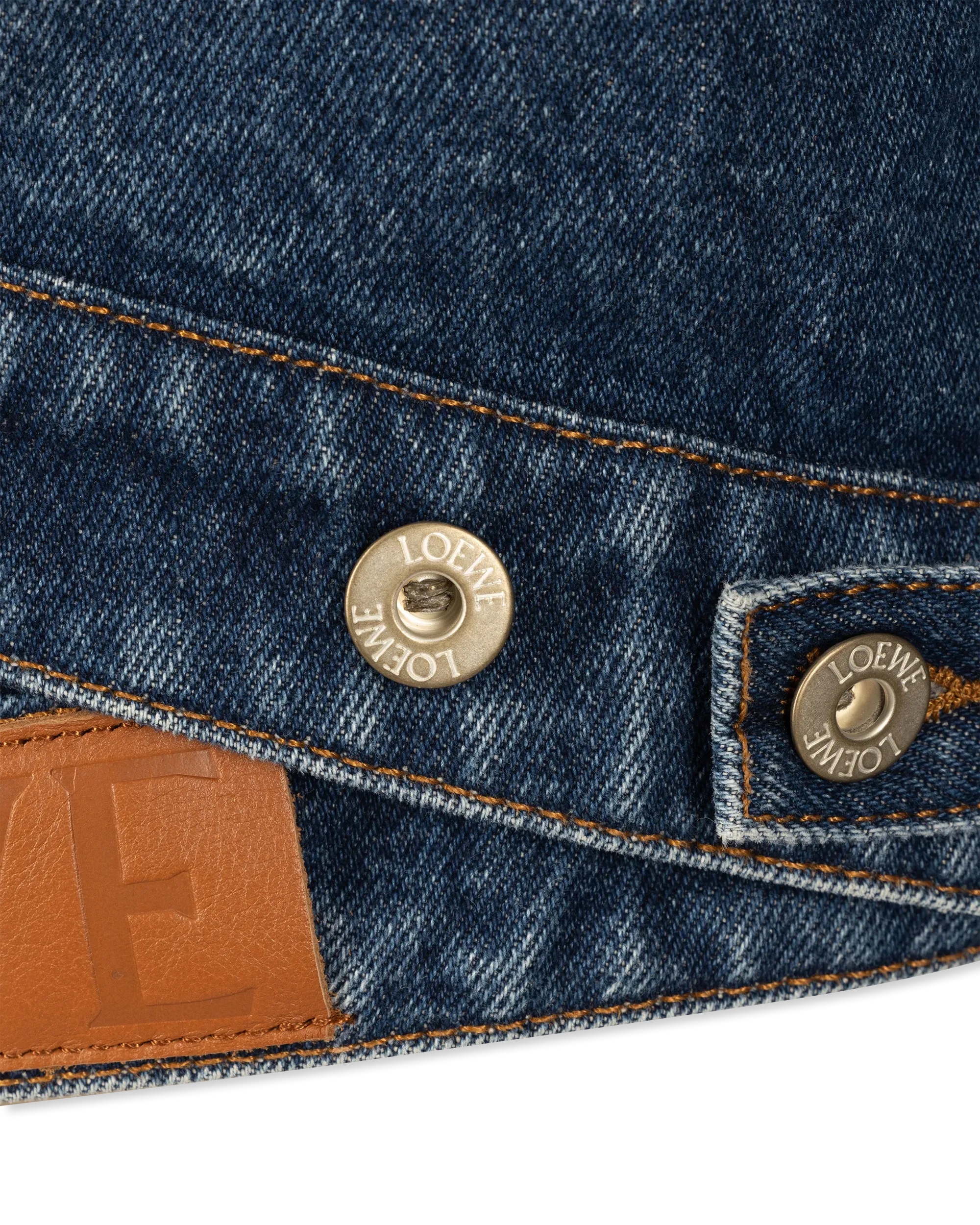 Cotton Trompe L'Oeil Denim Jacket