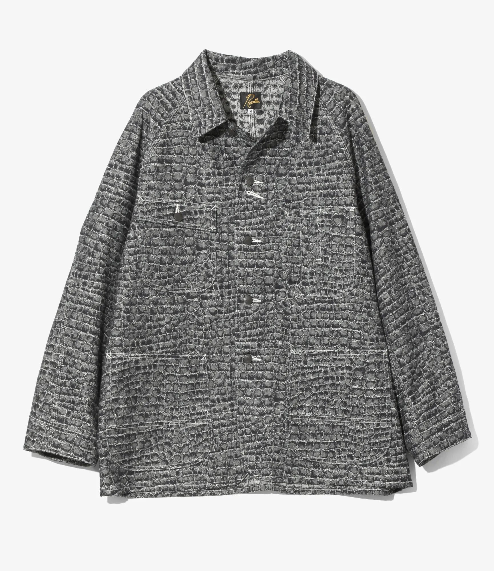 Coverall - 10oz Denim / Crocodile Jacquard