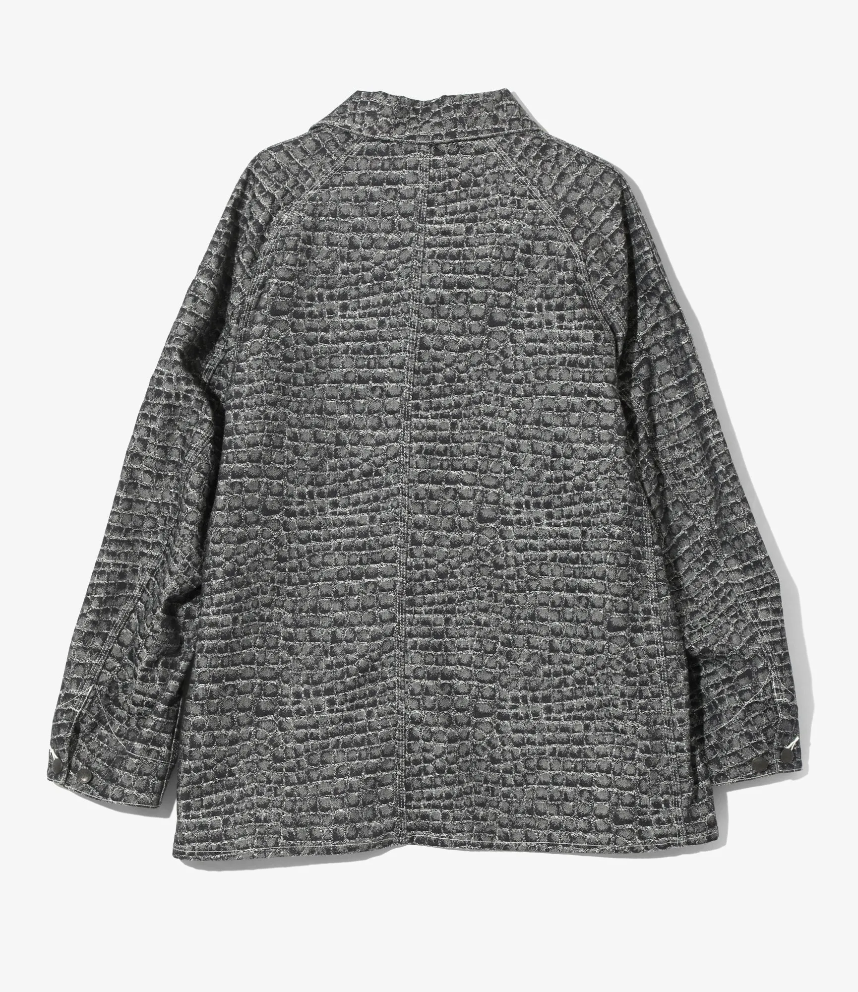 Coverall - 10oz Denim / Crocodile Jacquard