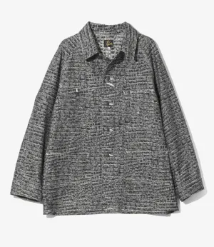 Coverall - 10oz Denim / Crocodile Jacquard