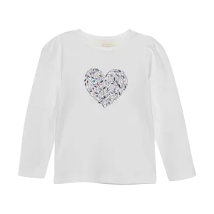 Creamie Heart Design Top