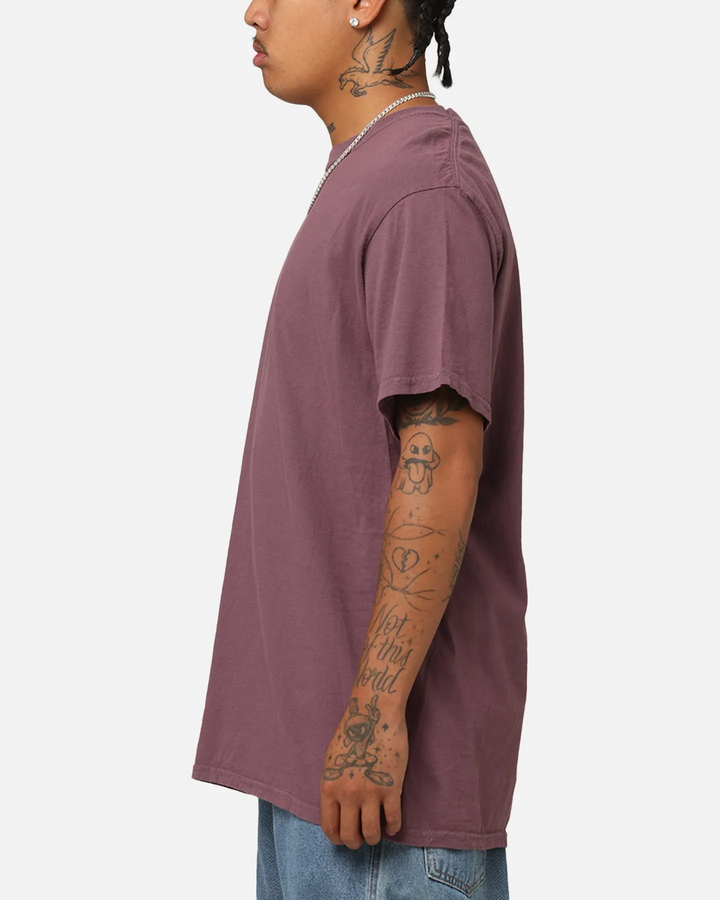 Culture Kings Basic T-Shirt Wine