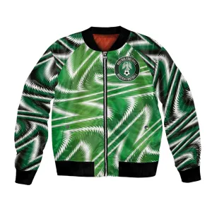 Custom Nigeria Football Bomber Jacket Sporty Super Eagles LT03