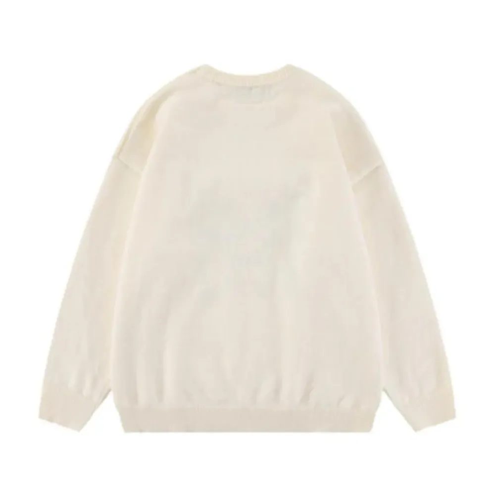 Cute 3D Flower Letter Sweatshirt