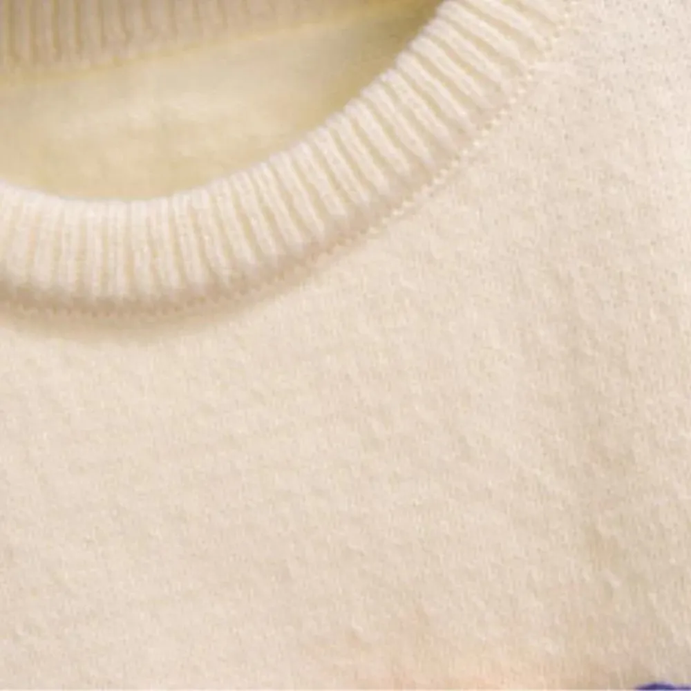 Cute 3D Flower Letter Sweatshirt