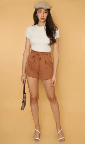 DARYL Crew-Neck Knit Top (Ivory)