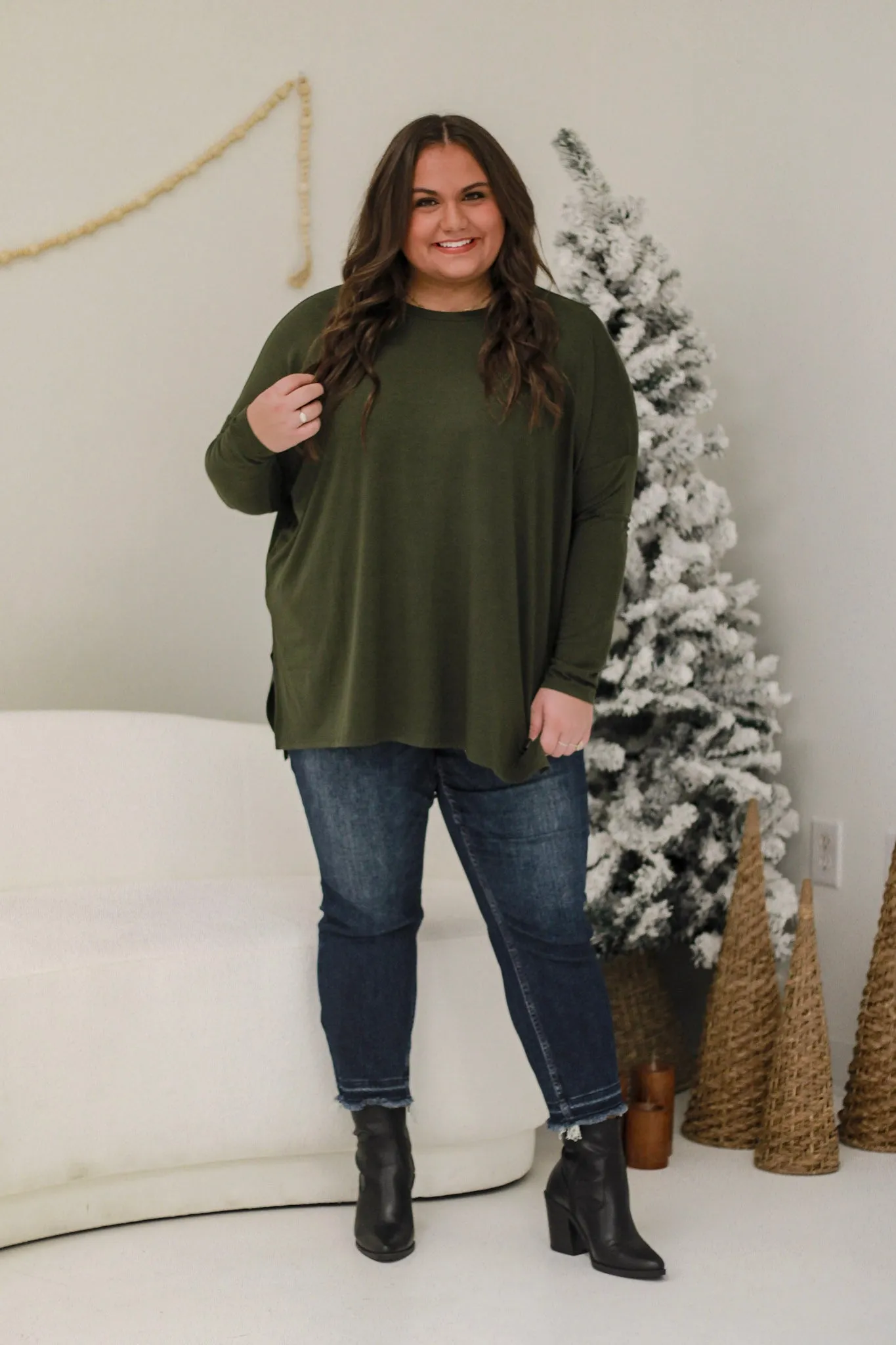 DB For Everyday Top in Dark Olive