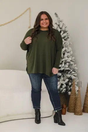 DB For Everyday Top in Dark Olive