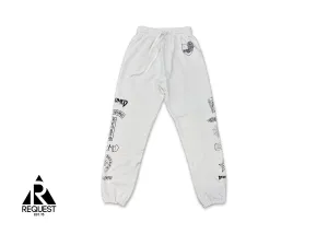 Deadly Doll Sweatpants "White"
