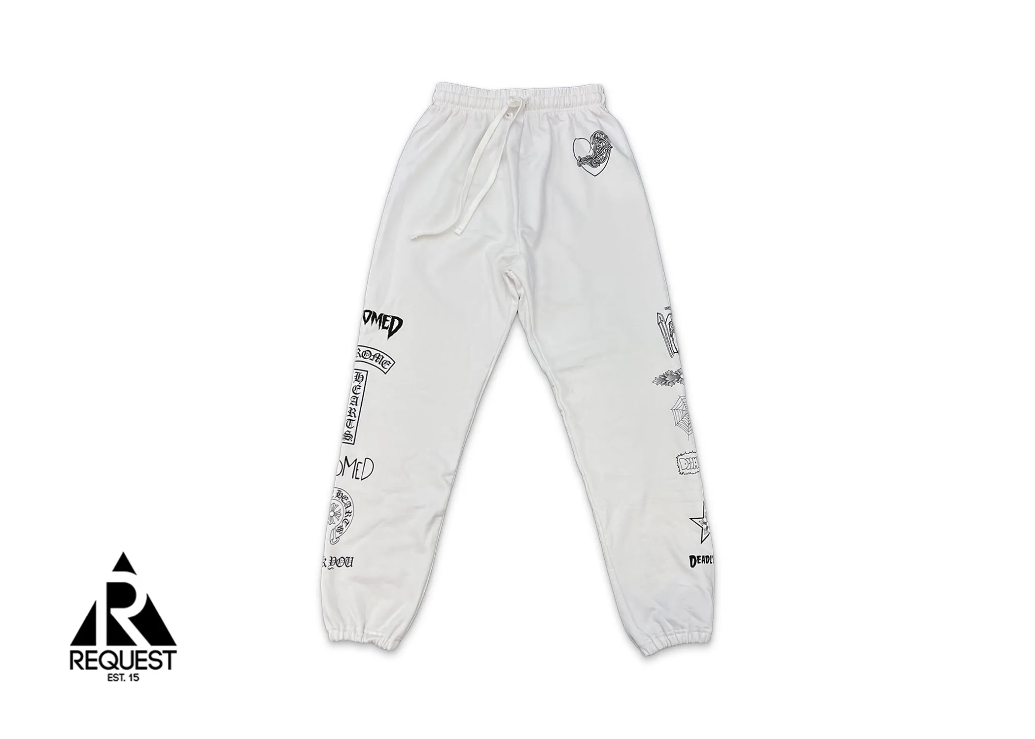 Deadly Doll Sweatpants "White"