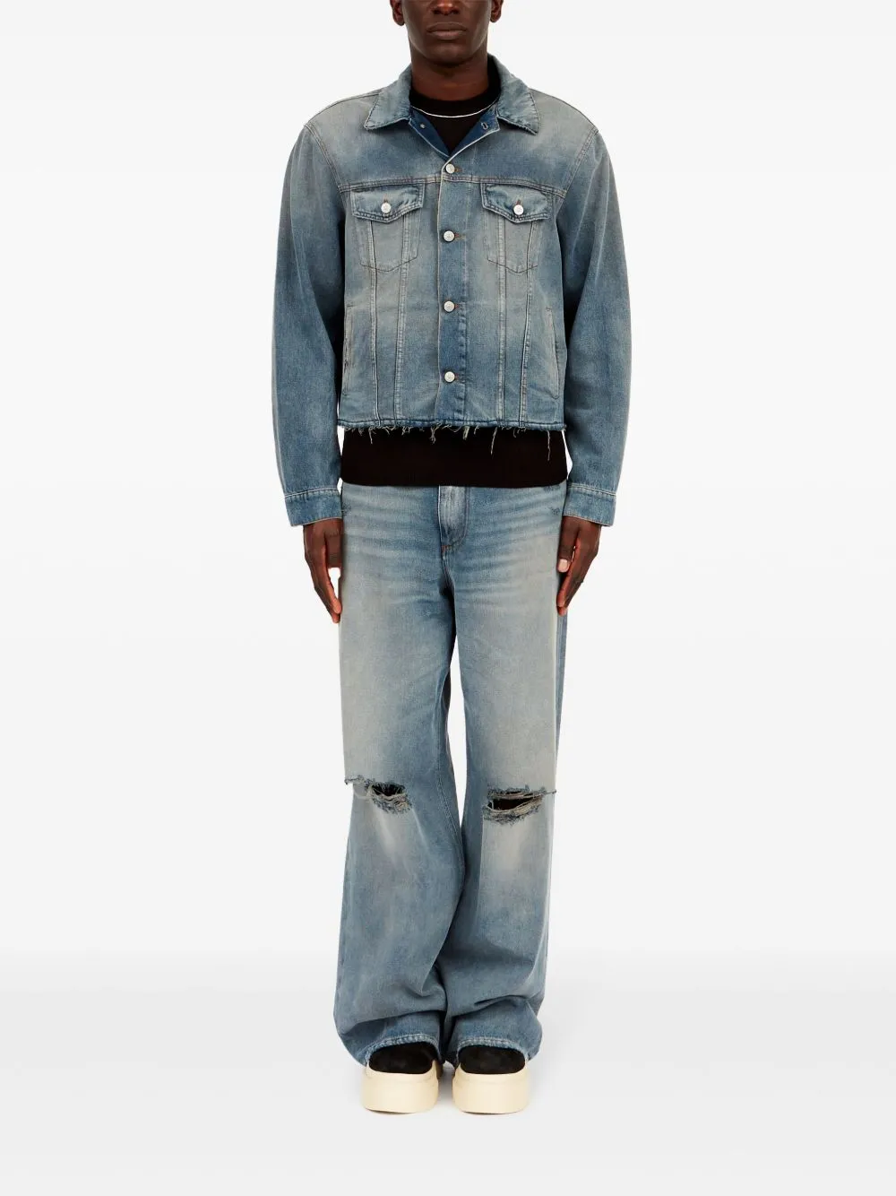 Denim cotton jacket