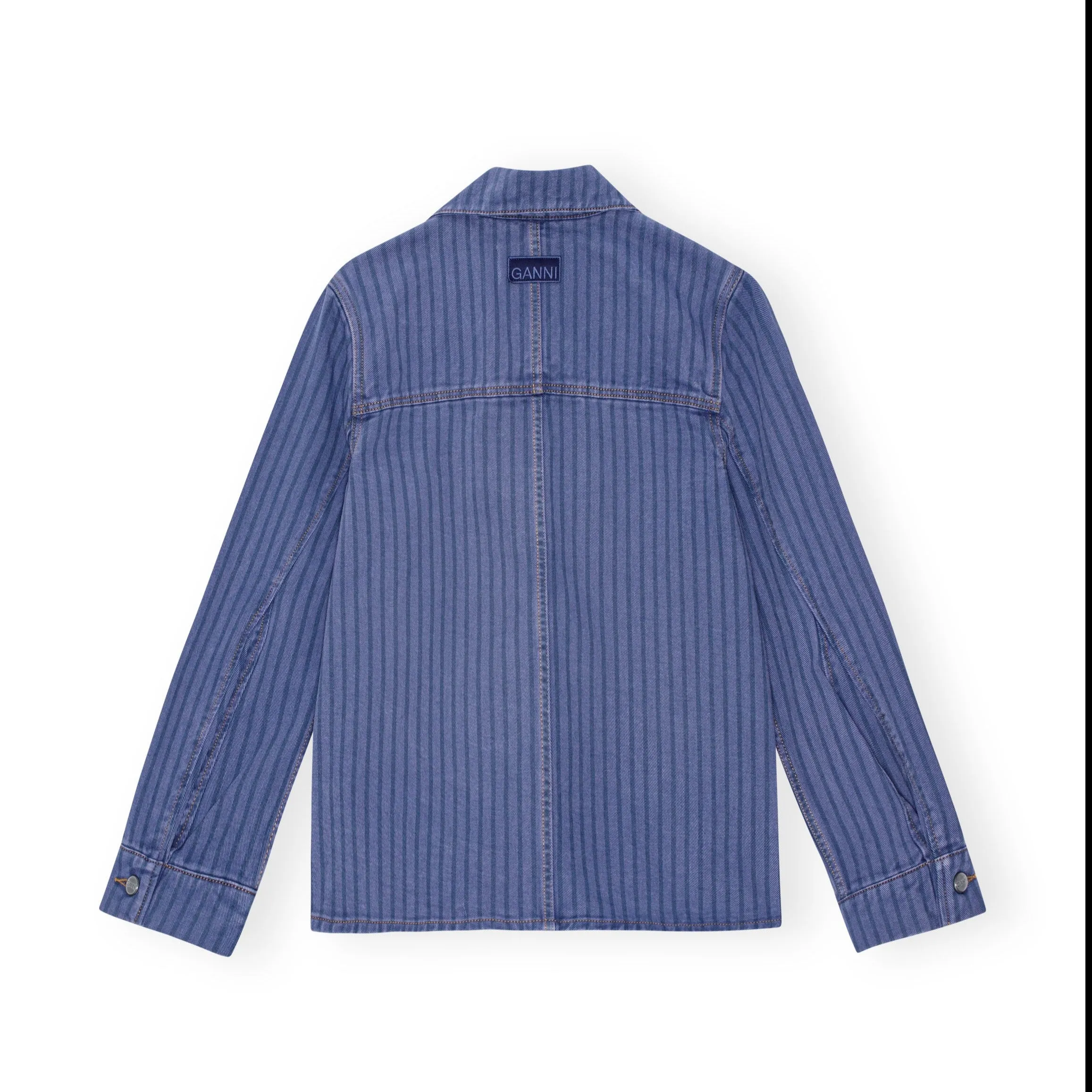 DENIM JACKET | OVERDYED STRIPE