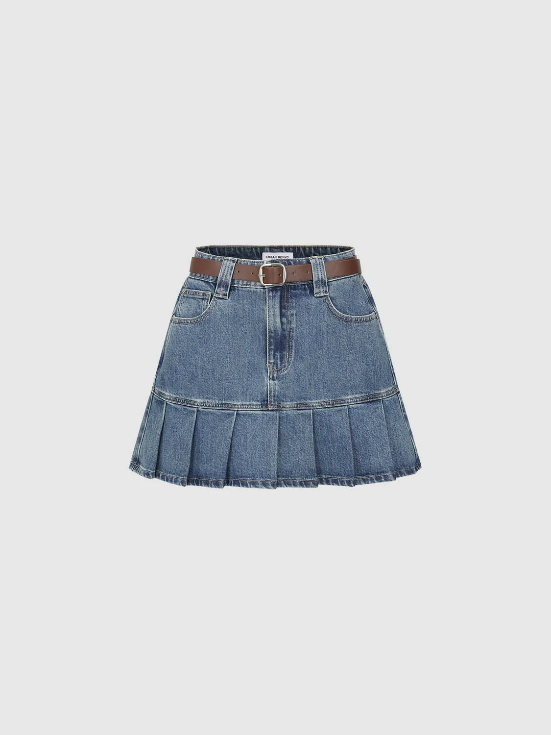 Denim Mini Skirts