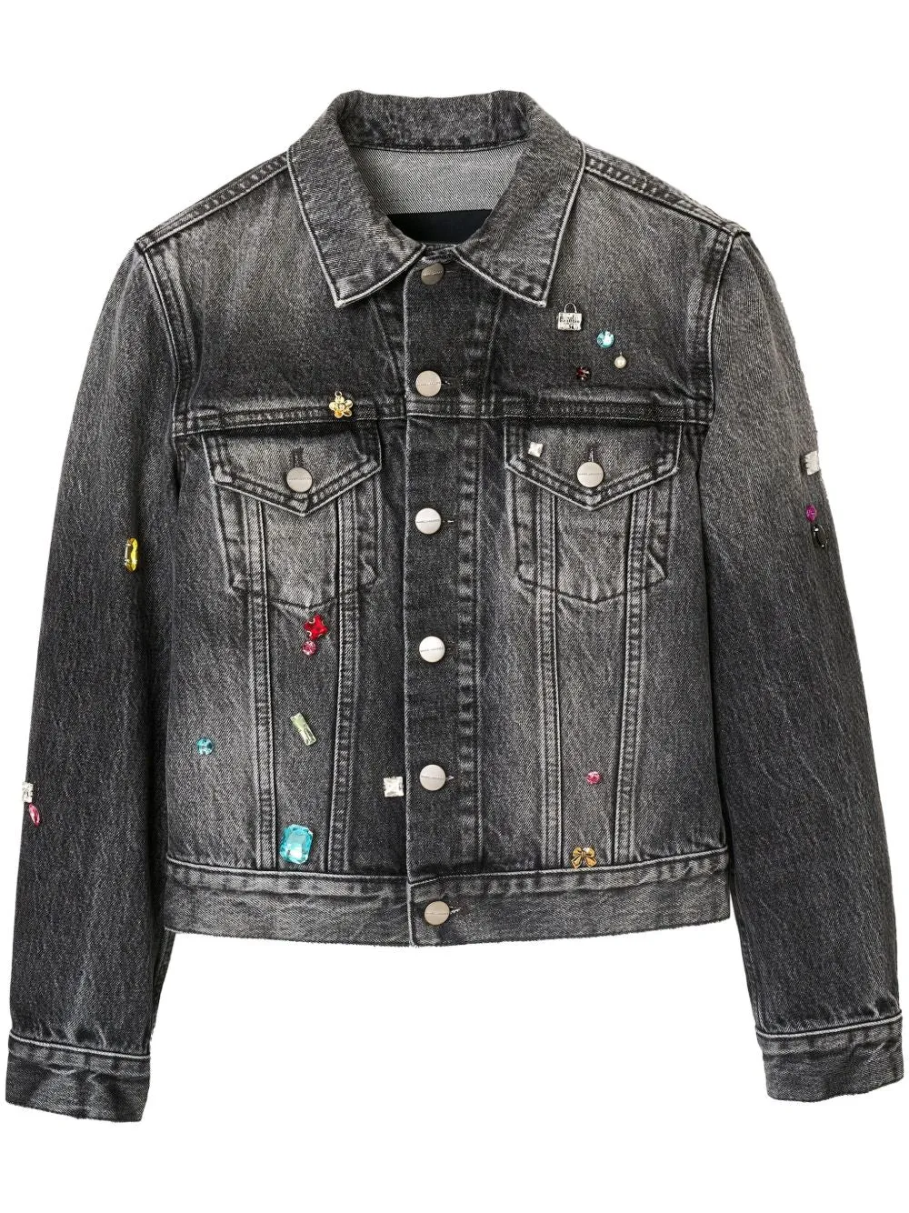 Denim trucker jacket
