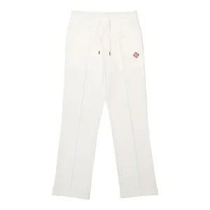 Diamond Logo Embroidered Patch Pintuck Jogger
