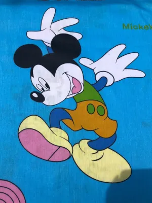 Disney Mickey Mouse Adventure Blue Cotton Fabric