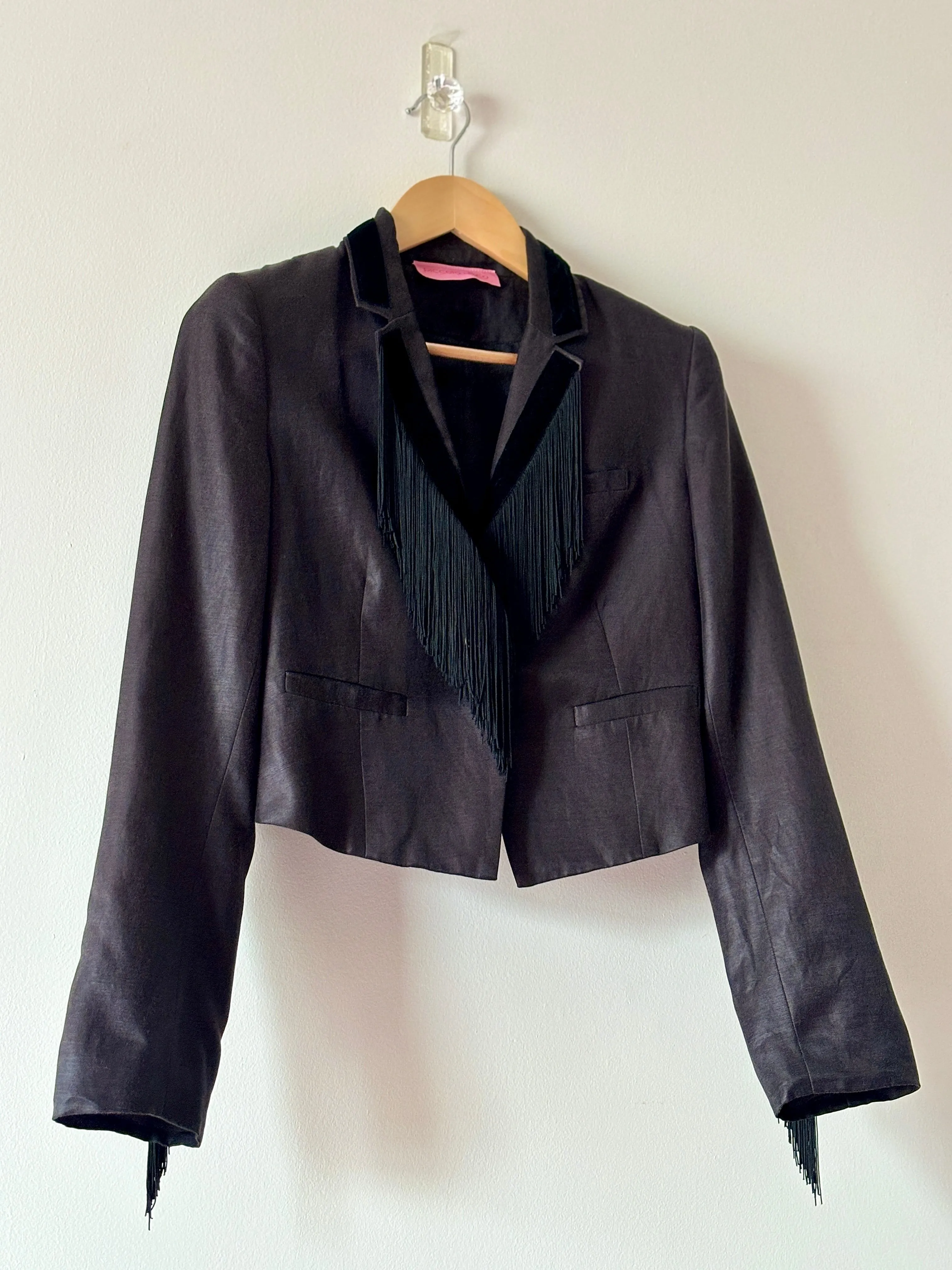 Dolly Blazer in Gold Cola