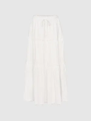 Elastic A-Line Skirts