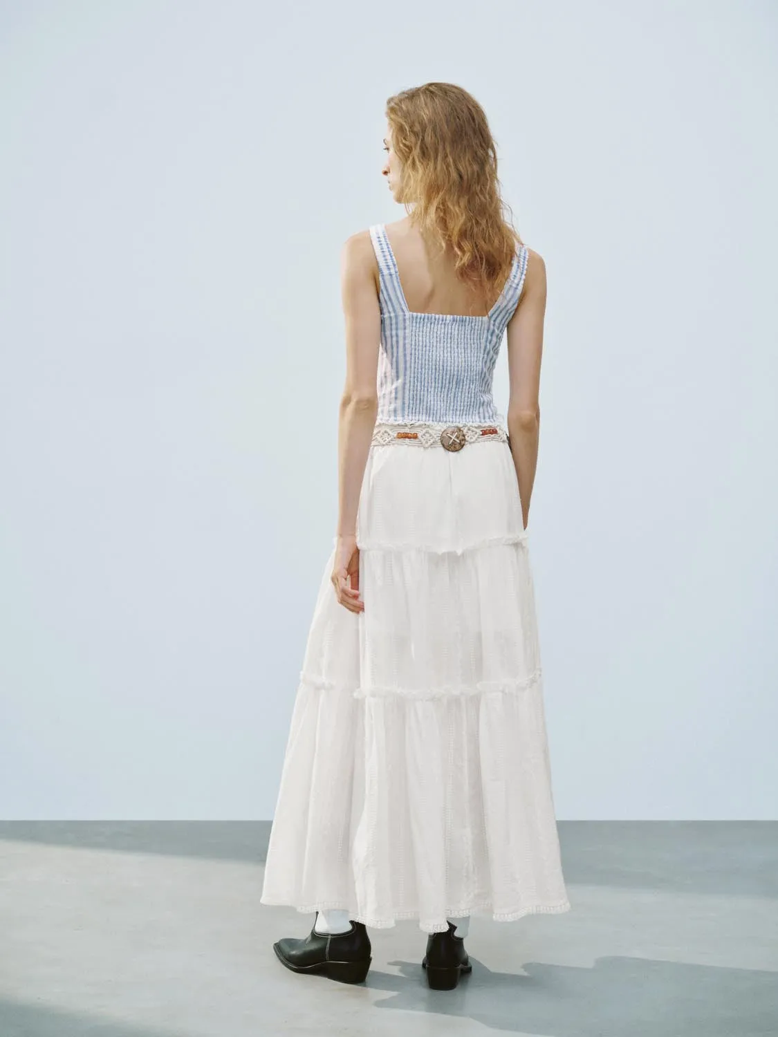 Elastic A-Line Skirts