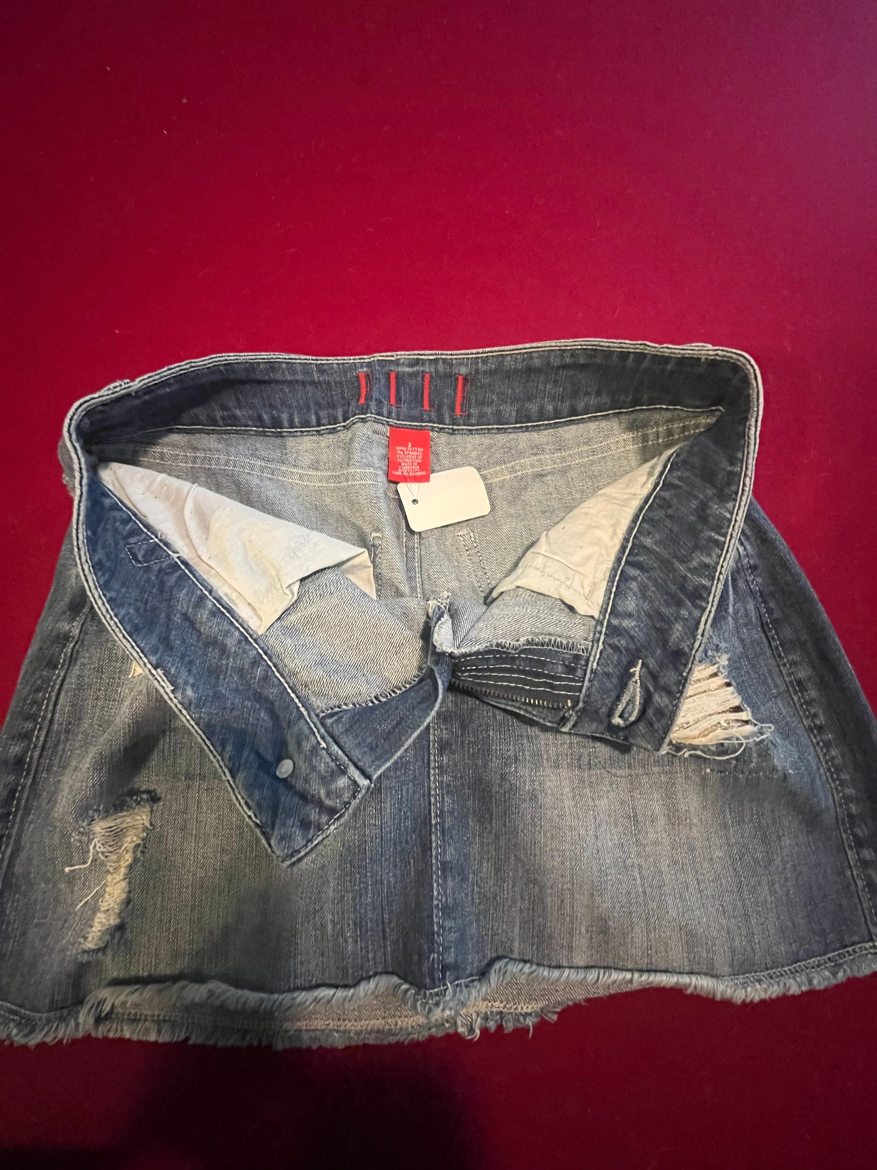 Elle jean mini, size 2, #17x