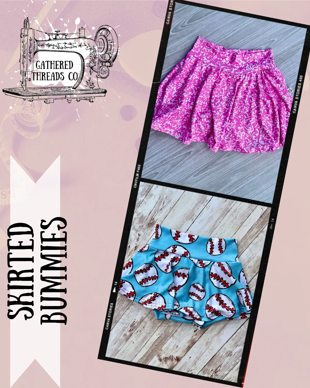 Emerald Plaid  Skirts