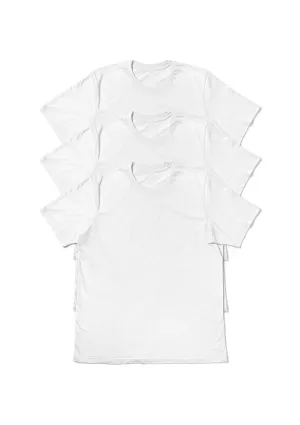Essential White Tee Bundle - Women's 3-Pack Boyfriend Tee