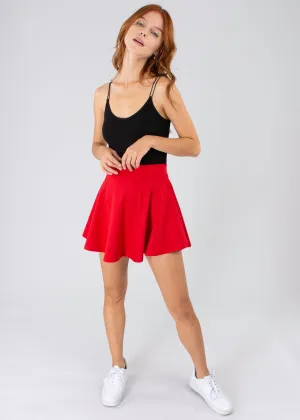 Falda mini skater circular